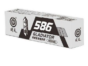 586 Black Gladiators Silicone Gasket Maker 55g do uszczelek samochodowych, utwardzanie siatkowe