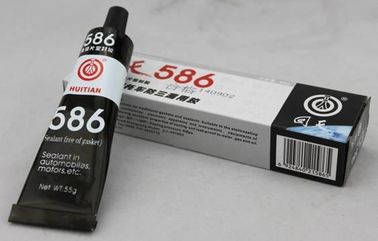 Bez zapachu 586 Czarny rtv uszczelniacz silikonowy / czarny silikonowy producent uszczelek